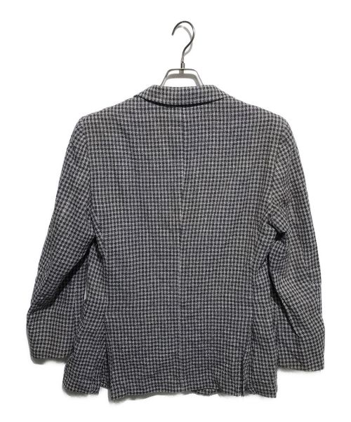 Aquascutum（アクアスキュータム）Aquascutum (アクアスキュータム) ブリティッシュチェックジャケット グレー サイズ:90A4の古着・服飾アイテム