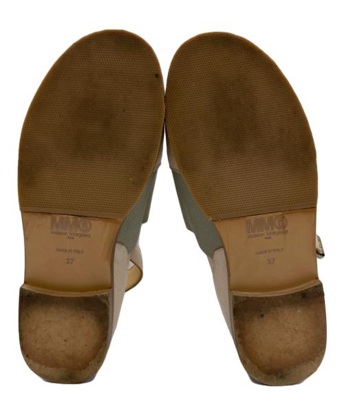 MM6 Maison Margiela（エムエムシックスメゾンマルジェラ）MM6 Maison Margiela (エムエムシックスメゾンマルジェラ) ストラップサンダル ピンク サイズ:37の古着・服飾アイテム