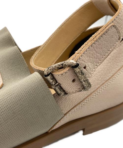 MM6 Maison Margiela（エムエムシックスメゾンマルジェラ）MM6 Maison Margiela (エムエムシックスメゾンマルジェラ) ストラップサンダル ピンク サイズ:37の古着・服飾アイテム