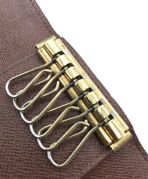 LOUIS VUITTON（ルイ ヴィトン）LOUIS VUITTON (ルイ ヴィトン) キーケース ミュルティクレ6 ブラウンの古着・服飾アイテム