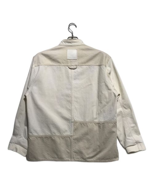 TOM WOOD（トムウッド）TOM WOOD (トムウッド) スタンドカラーパッチデニムジャケット ベージュ サイズ:Sの古着・服飾アイテム