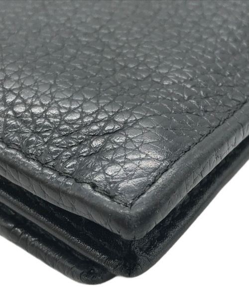 BVLGARI（ブルガリ）BVLGARI (ブルガリ) オクトロングウォレット ブラックの古着・服飾アイテム