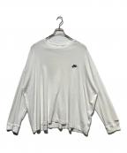 NIKE×PEACEMINUSONEナイキ×ピースマイナスワン）の古着「ロングスリーブカットソー」｜ホワイト