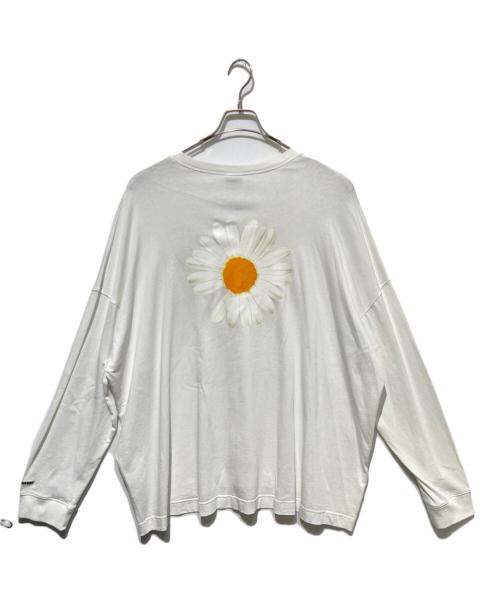 NIKE（ナイキ）NIKE (ナイキ) peaceminusone (ピースマイナスワン) ロングスリーブカットソー ホワイト サイズ:Lの古着・服飾アイテム