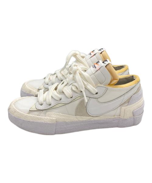 NIKE（ナイキ）NIKE (ナイキ) sacai (サカイ) Blazer Low ホワイト サイズ:24.5cmの古着・服飾アイテム