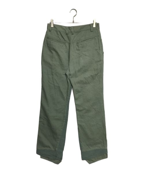 XLIM（エクスリム）XLIM (エクスリム) カラーデニム グリーン サイズ:の古着・服飾アイテム