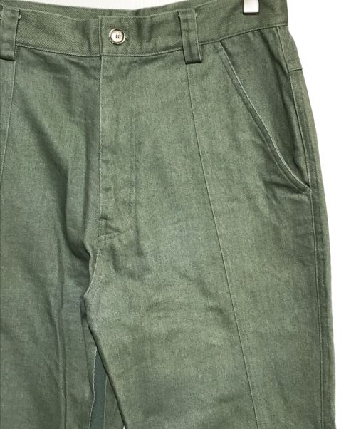 XLIM（エクスリム）XLIM (エクスリム) カラーデニム グリーン サイズ:の古着・服飾アイテム