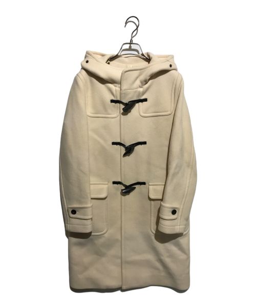 MACPHEE（マカフィー）MACPHEE (マカフィ) ウールメルトンダッフルコート ホワイト サイズ:Sの古着・服飾アイテム