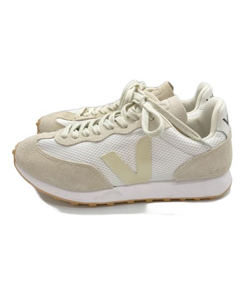 VEJA（ヴェジャ）VEJA (ヴェジャ) RIO BRANCO CANVASスニーカー ベージュ×ホワイト サイズ:26cmの古着・服飾アイテム