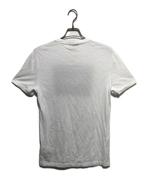 VERSACE（ヴェルサーチェ）VERSACE (ヴェルサーチ) ボックスロゴTシャツ ホワイト サイズ:Sの古着・服飾アイテム