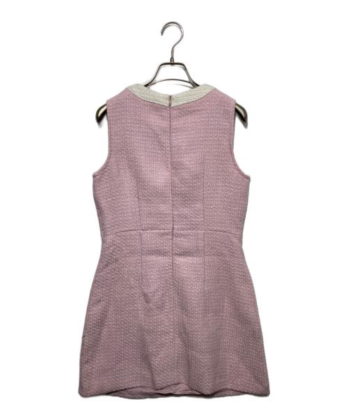 Sister Jane（シスタージェーン）Sister Jane (シスタージェーン) ツイードワンピース ピンク サイズ:Sの古着・服飾アイテム