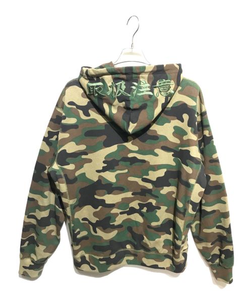 THE BLACK EYE PATCH（ブラックアイパッチ）THE BLACK EYE PATCH (ブラックアイパッチ) CAMOUFLAGE HWC LABEL グリーン サイズ:Ｌの古着・服飾アイテム