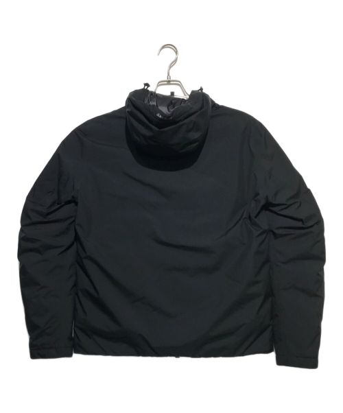 HERNO（ヘルノ）HERNO (ヘルノ) フーデッドダウンブルゾン ブラック サイズ:48の古着・服飾アイテム