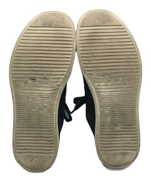 RICK OWENS（リックオウエンス）RICK OWENS (リックオウエンス) ローカットスニーカー ブラック×ホワイト サイズ:42の古着・服飾アイテム