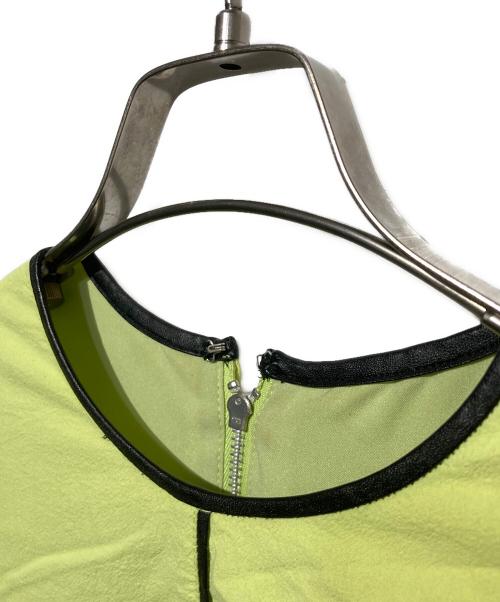 ELENDEEK（エレンディーク）ELENDEEK (エレンディーク) BLACK PIPING COCOON OP グリーン サイズ:01の古着・服飾アイテム