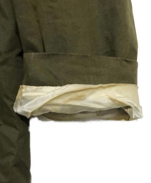 CARUSO（カルーゾ）CARUSO (カルーゾ) ピーチスキンテーラードジャケット グリーン サイズ:48の古着・服飾アイテム