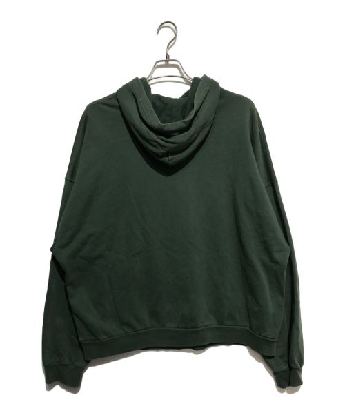 BALENCIAGA（バレンシアガ）BALENCIAGA (バレンシアガ) Cities Paris Wide Fit Hoodie グリーン サイズ:2の古着・服飾アイテム