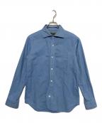 NIGEL CABOURNナイジェルケーボン）の古着「BRITISH OFFICERS SHIRT」｜スカイブルー