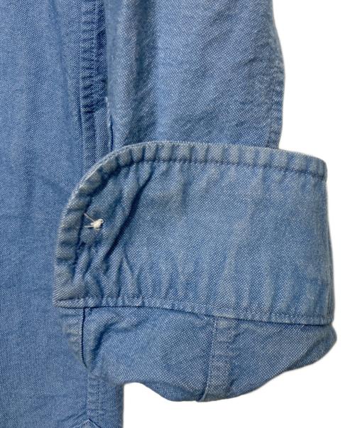 NIGEL CABOURN（ナイジェルケーボン）NIGEL CABOURN (ナイジェルケーボン) BRITISH OFFICERS SHIRT スカイブルー サイズ:46の古着・服飾アイテム