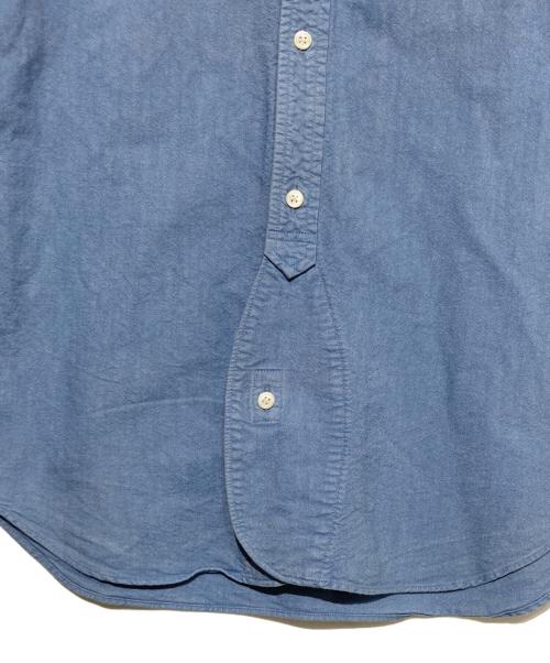 NIGEL CABOURN（ナイジェルケーボン）NIGEL CABOURN (ナイジェルケーボン) BRITISH OFFICERS SHIRT スカイブルー サイズ:46の古着・服飾アイテム