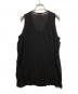 ANN DEMEULEMEESTER (アンドゥムルメステール) タンクトップ ブラック サイズ:38：5000円