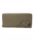 Samantha Thavasa×PEANUTSサマンサタバサ×ピーナッツ）の古着「長財布」｜モカ