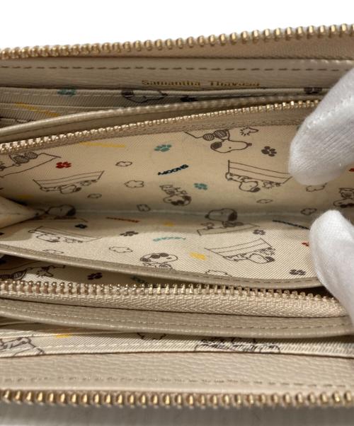 Samantha Thavasa（サマンサタバサ）Samantha Thavasa (サマンサタバサ) PEANUTS (ピーナッツ) 長財布 モカの古着・服飾アイテム