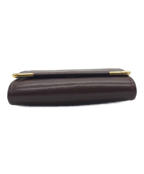 Cartier（カルティエ）Cartier (カルティエ) コインケース ボルドーの古着・服飾アイテム