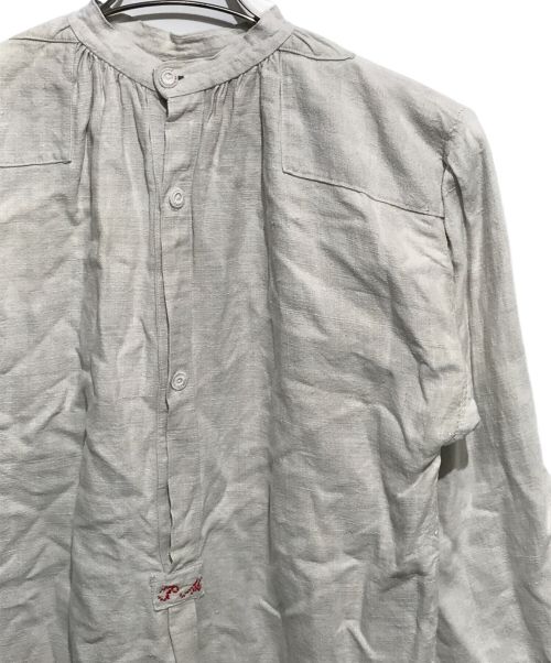 古着（フルギ）古着 (フルギ) リネングランパシャツ ベージュ サイズ:無しの古着・服飾アイテム