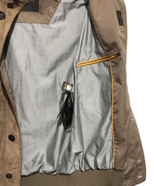 MOORER（ムーレー）MOORER (ムーレー) GABO-CAMスウェードA-1ジャケット ブラウン サイズ:50の古着・服飾アイテム