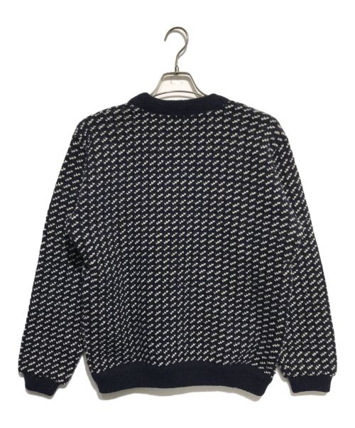 L.L.Bean（エルエルビーン）L.L.Bean (エルエルビーン) バーズアイニット ネイビー サイズ:MEDIUMの古着・服飾アイテム