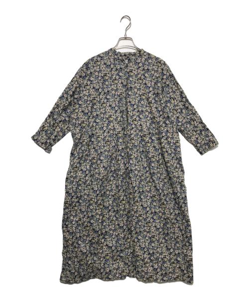 journal standard luxe（ジャーナルスタンダード ラックス）journal standard luxe (ジャーナルスタンダード リュクス) フラワーローン ampleプルワンピース ネイビー サイズ:　の古着・服飾アイテム