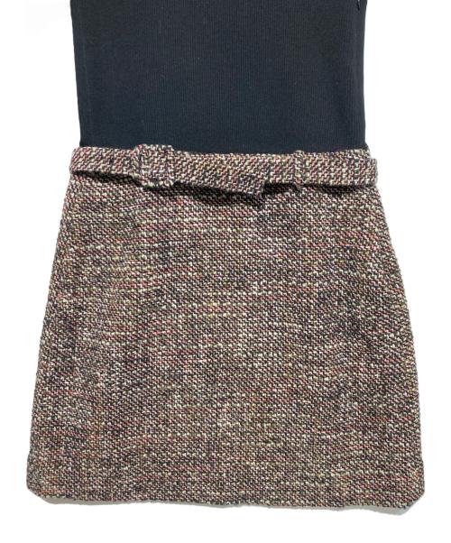 theory（セオリー）theory (セオリー) ニットコンボドレス ブラック サイズ:Ｓの古着・服飾アイテム