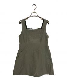 SLOBE IENA（スローブ イエナ）の古着「グログランスクエアチュニック」｜ベージュ