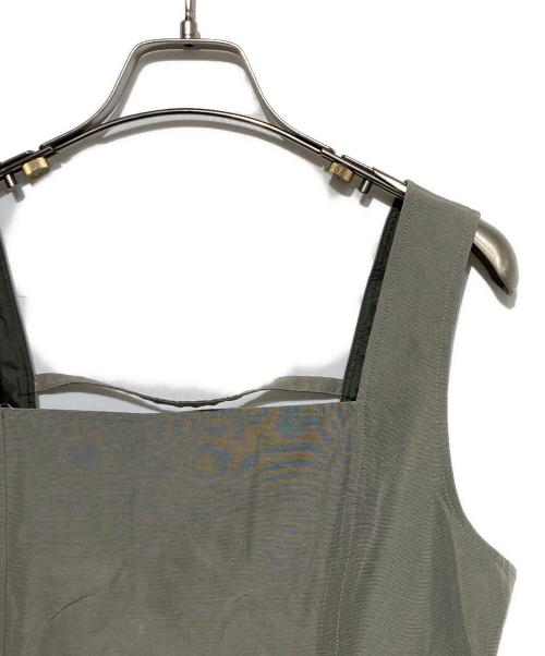 SLOBE IENA（スローブ イエナ）SLOBE IENA (スローブ イエナ) グログランスクエアチュニック ベージュ サイズ:freeの古着・服飾アイテム