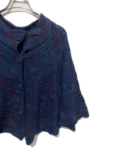 HaaT（ハート）HaaT (ハート) ケーブルニットカーディガン ネイビー サイズ:2の古着・服飾アイテム