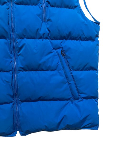 NAPAPIJRI（ナパピリ）NAPAPIJRI (ナパピリ) Martine rose (マーティン・ローズ) レイヤードマウンテンジャケット&ダウンベスト ブルー×ホワイト サイズ:34の古着・服飾アイテム