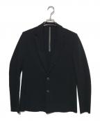 KAZUYUKI KUMAGAI ATTACHMENTカズユキクマガイ アタッチメント）の古着「ナイロンポリ2Bジャケット」｜ブラック