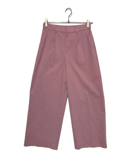 MACKINTOSH PHILOSOPHY（マッキントッシュ フィロソフィー）MACKINTOSH PHILOSOPHY (マッキントッシュ フィロソフィー) リネン混パンツ ピンク サイズ:38の古着・服飾アイテム