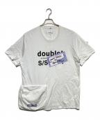 doublet×REVOLUTIONダブレット×）の古着「40th記念パッカブルTシャツ」｜ホワイト