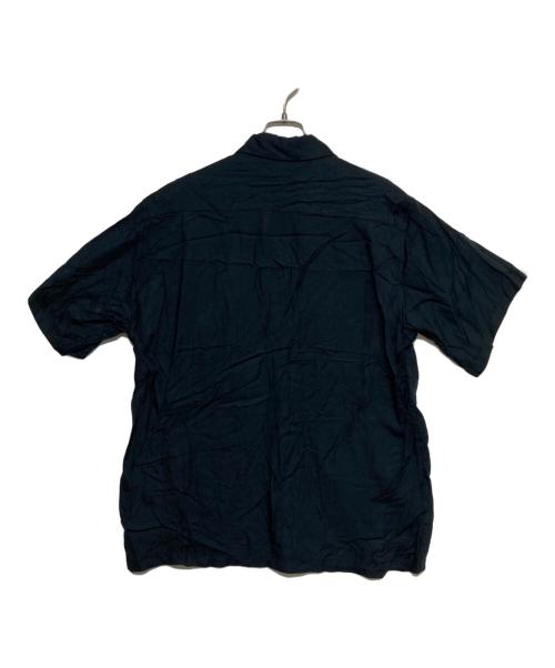 STYLE EYES（スタイルアイズ）STYLE EYES (スタイルアイズ) レオパードボーリングシャツ ブラック サイズ:Mの古着・服飾アイテム