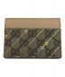 GUCCI (グッチ) GGホースビットキャンバスカードホルダー ベージュ：12000円