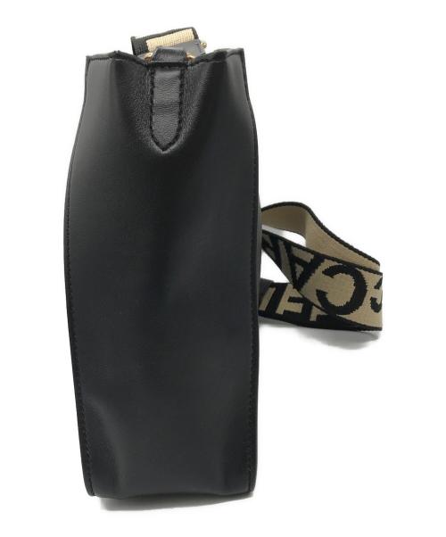 STELLA McCARTNEY（ステラマッカートニー）STELLA McCARTNEY (ステラマッカートニー) ロゴクロスボディーバッグ ブラックの古着・服飾アイテム