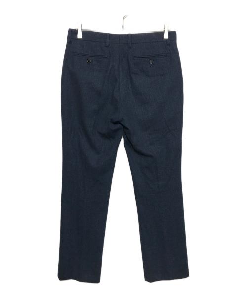 PAUL SMITH（ポールスミス）PAUL SMITH (ポールスミス) ヘリンボーンウールトラウザー ネイビー サイズ:Ｍの古着・服飾アイテム