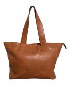 IL BISONTEイル ビゾンテ）の古着「レザートートバッグ」｜ブラウン