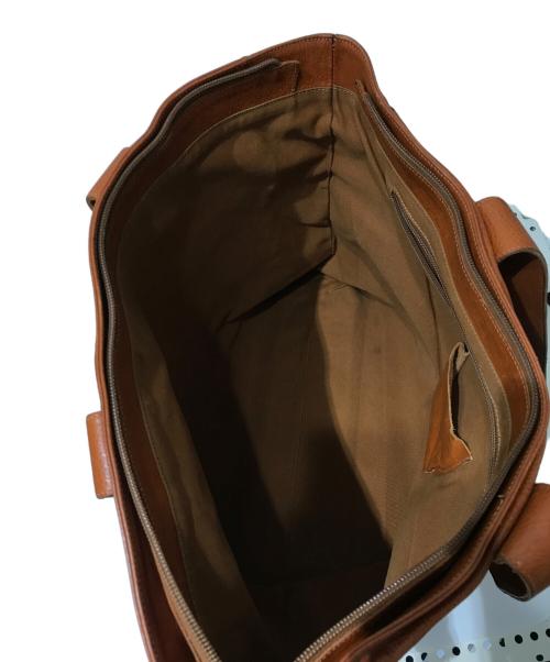 IL BISONTE（イル ビゾンテ）IL BISONTE (イル ビゾンテ) レザートートバッグ ブラウンの古着・服飾アイテム