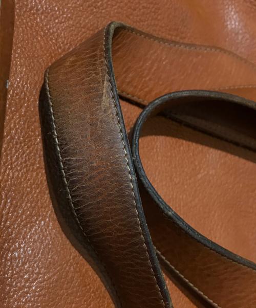 IL BISONTE（イル ビゾンテ）IL BISONTE (イル ビゾンテ) レザートートバッグ ブラウンの古着・服飾アイテム