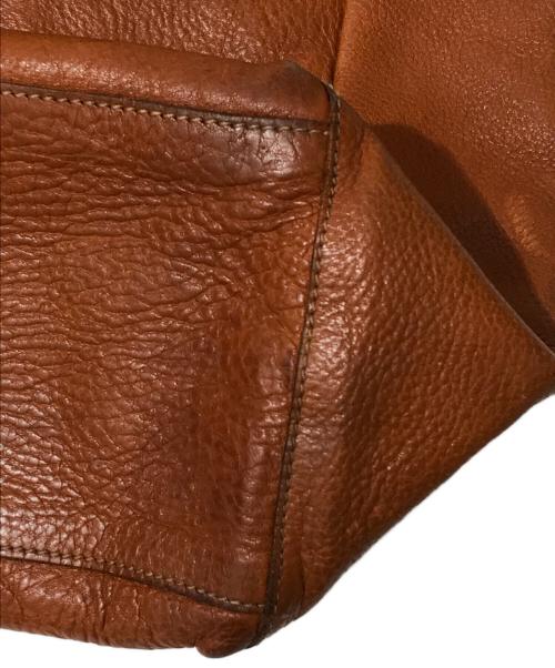 IL BISONTE（イル ビゾンテ）IL BISONTE (イル ビゾンテ) レザートートバッグ ブラウンの古着・服飾アイテム
