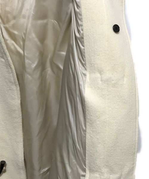 SUGARHILL（シュガーヒル）SUGARHILL (シュガーヒル) Corded Duffle Coat ホワイトの古着・服飾アイテム