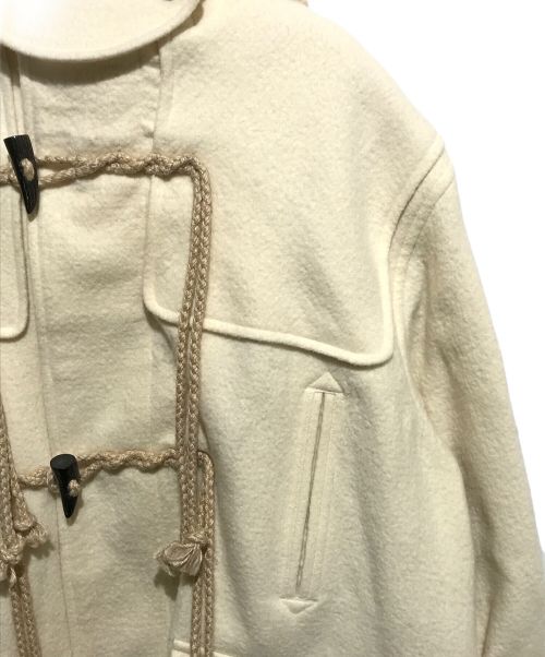 SUGARHILL（シュガーヒル）SUGARHILL (シュガーヒル) Corded Duffle Coat ホワイトの古着・服飾アイテム
